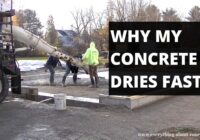 Pouring And Finishing Concrete Floors In Cold Weather | How I Get My Concrete To Dry Very Fast.