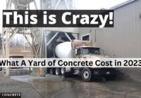 Concrete Prices For 2023 - Biggest Increase I've Ever Seen!