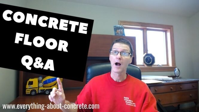 Concrete Questions And Answers About Concrete Floors