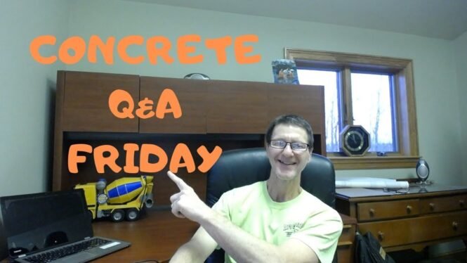 CONCRETE QUESTIONS : SLABS, REPAIRS, SEALERS, FIX CRACKS