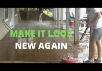 How To Clean Stamped Concrete (My Best Method)
