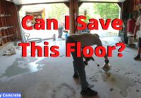 How To Epoxy Coat Your Garage Floor - INCREDIBLE RESULTS!