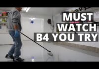 How To Epoxy Coat Your Garage Floor | Must Watch For Diy'rs