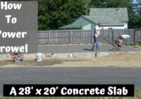 How To Finish Concrete With A Power Trowel | Everything You Need To Know