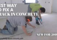 HOW TO REPAIR CRACKS IN A CONCRETE FLOOR | A STEP BY STEP GUIDE