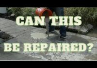 How To Resurface A Badly Damaged Concrete Walkway