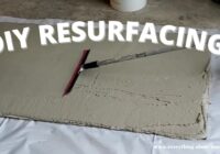 How To Resurface Concrete For Beginners (Stampable Concrete Overlay)