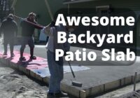 How To Stamp Concrete (Easiest Stamps To Use) Part 2