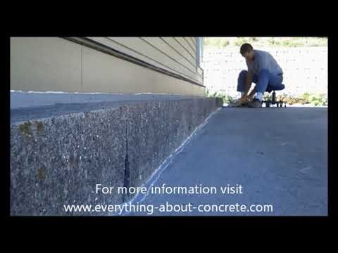 How To Use Self Leveling Caulking To Fill A Concrete Expansion Joint