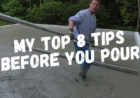 I Do These 8 Things Before Every Concrete Floor Pour