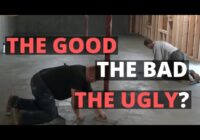 Pouring And Finishing Concrete In The Winter | The Good, The Bad, And The Ugly!