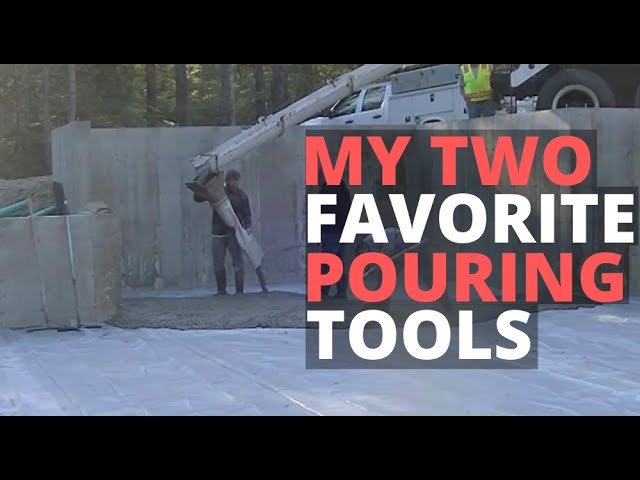 Pouring Concrete Floors In A Daylight Basement (Two Things You Must Have)