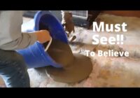 Self-Leveling Concrete and Metallic Epoxy Flooring (From Old to New)