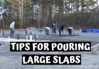 Tips For Pouring A Large Concrete Slab Foundation