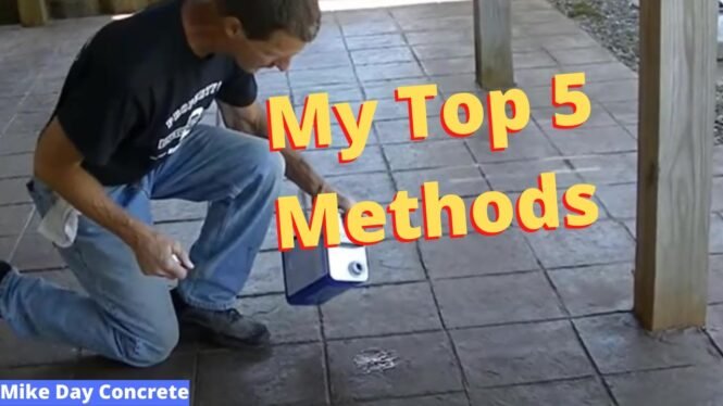 How To Remove Concrete Sealer (Strip And Re-Seal Old White Acrylic Sealer)
