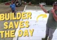 (We Ran Out Of Concrete) Pouring And Finishing A Concrete Patio