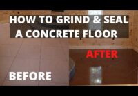 How To Epoxy Seal A Concrete Floor (Colored Concrete)