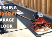 How To Power Trowel A 1500 Sq Ft Garage Floor (New Power Trowel)