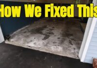 You Won't Believe How We Fixed This Badly Damaged Garage Floor