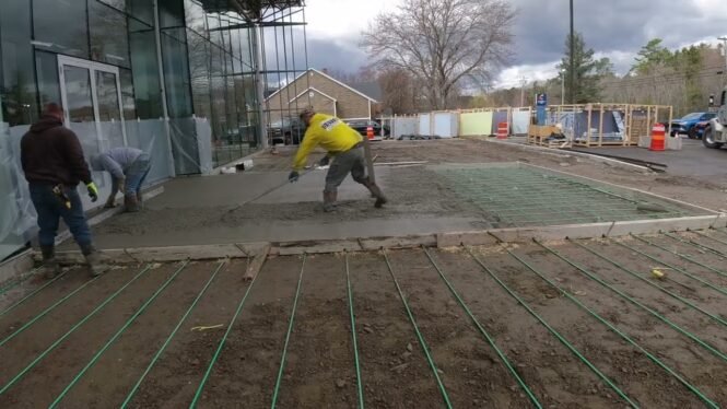 Chevy Dealership Stamped Concrete Slab | 4000 Square Feet Part 2